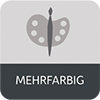 mehrfarbig