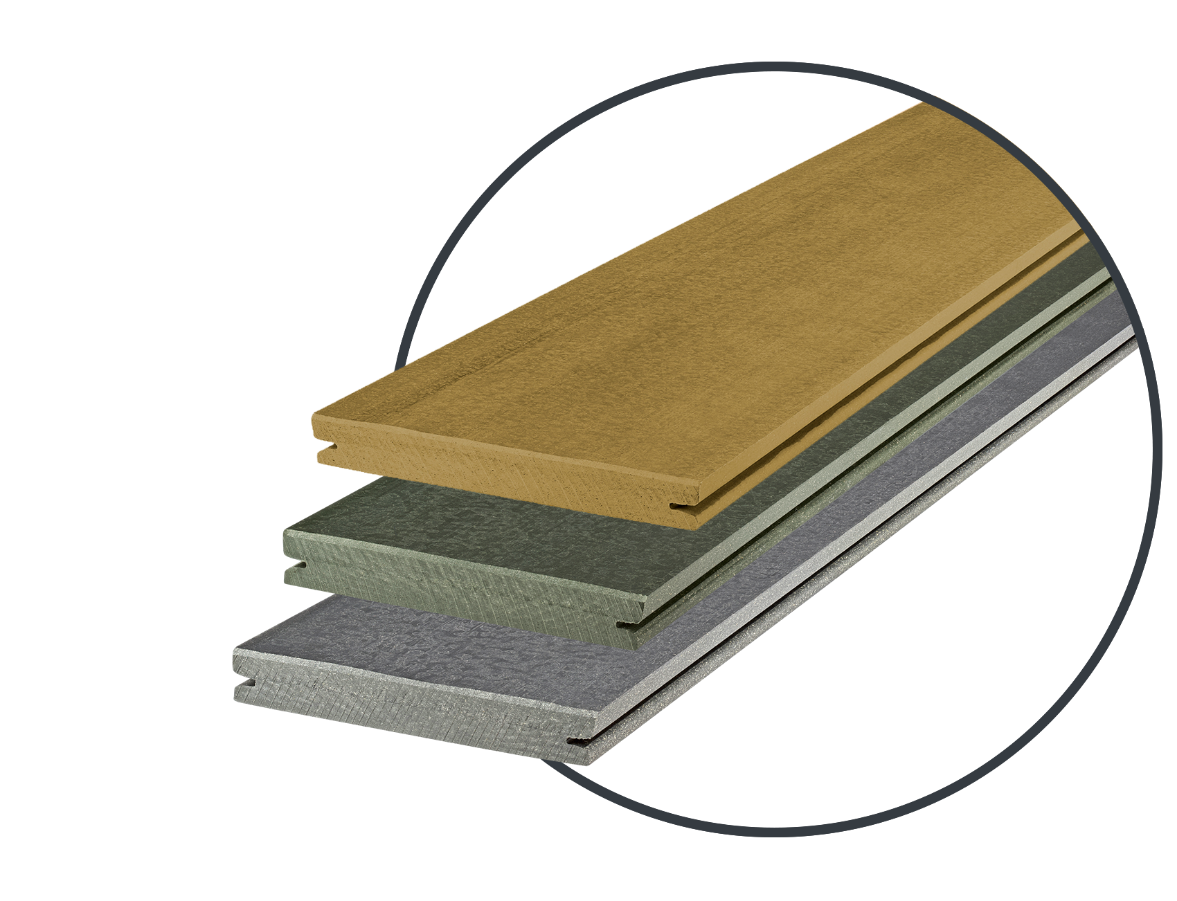 megawood DELTA in 3 Farben