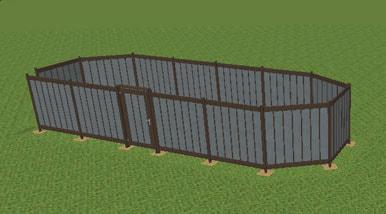 Fence configurator 3D