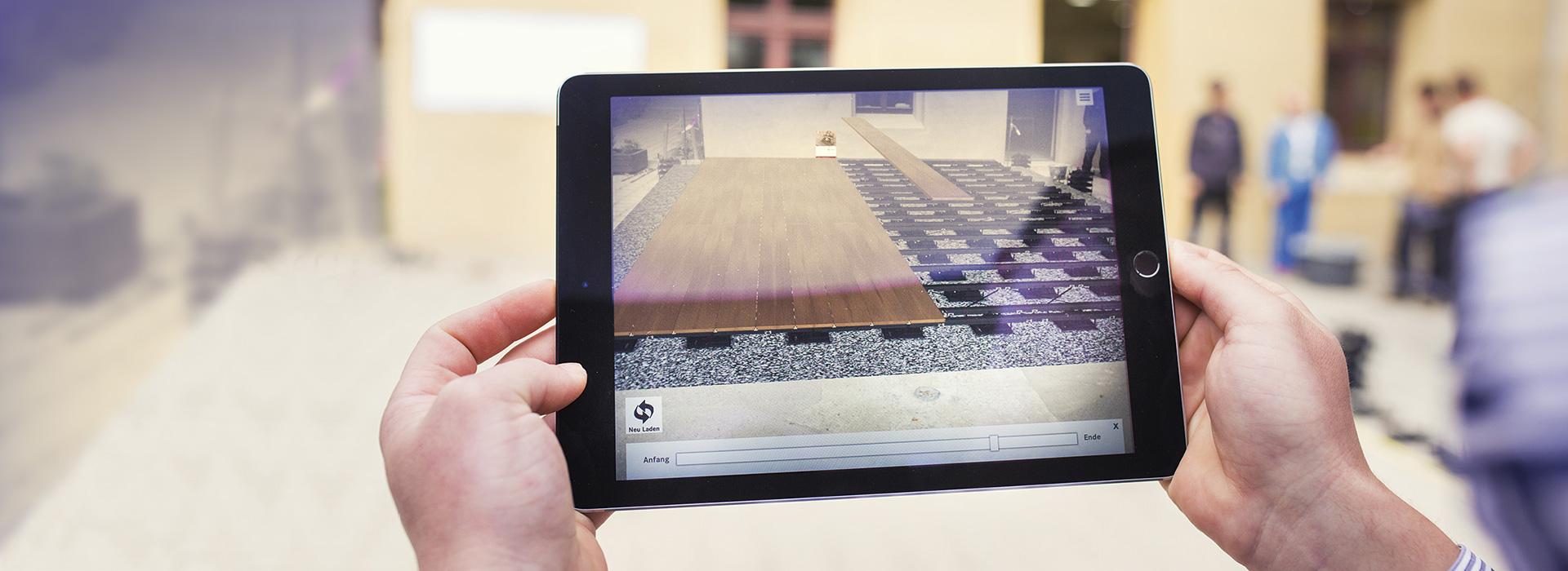 3D-Planung am Tablet mit Augmented Reality