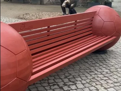 Neo rauch Fußball-EM-Bank