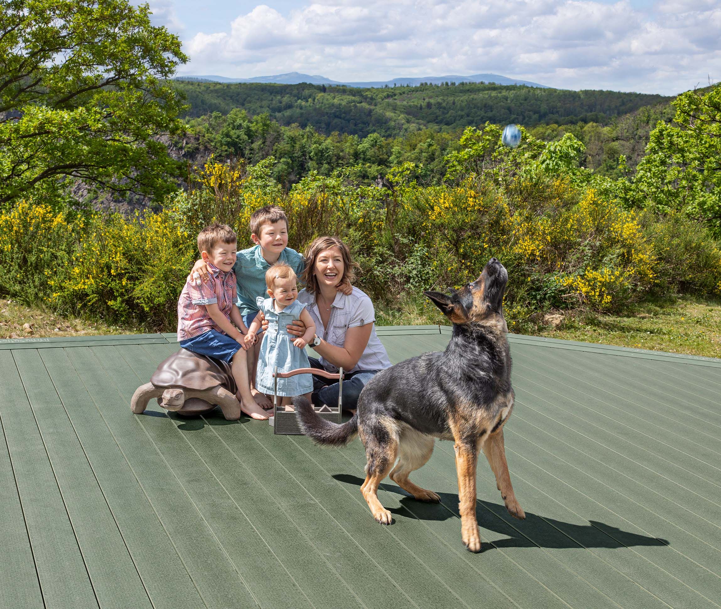 megawood natürlich wertvoll Terrasse lorbeer Harz