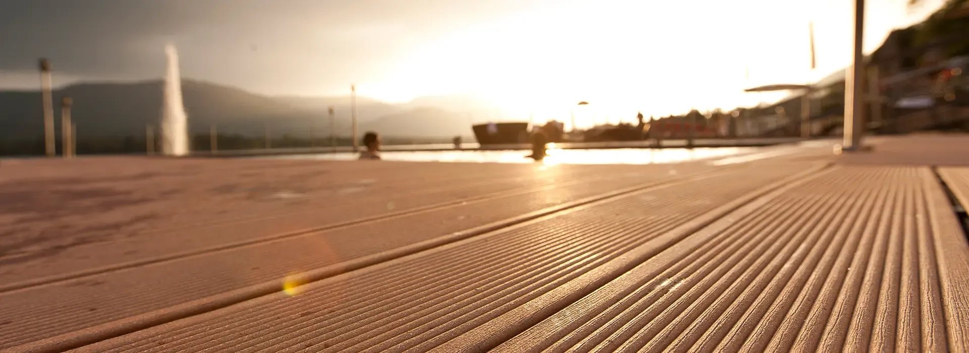 megawood Barfußdiele CLASSIC in Nussbraun